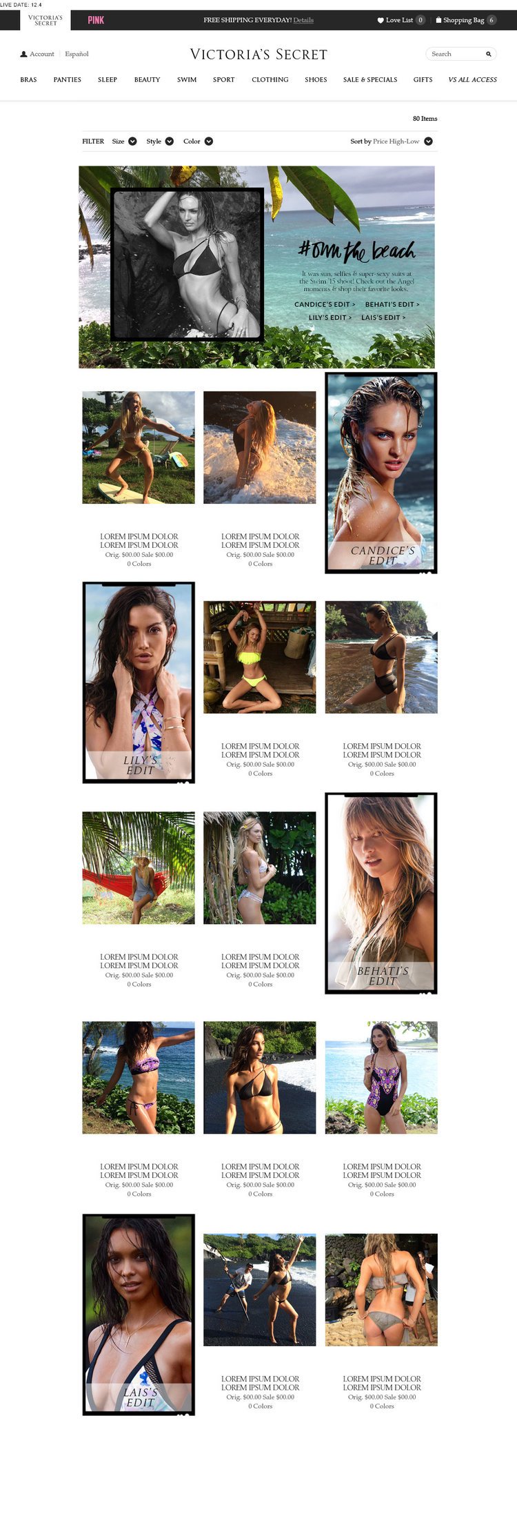 Instagram shop integration